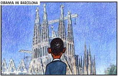 Barack Obama in Barcelona