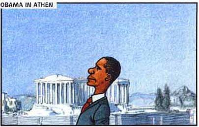 Barack Obama in Athen